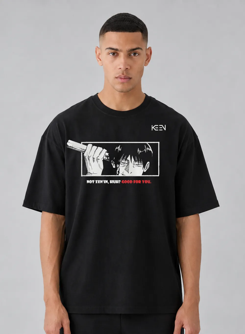 JJK Toji Fushiguro Oversized T-shirt alternate